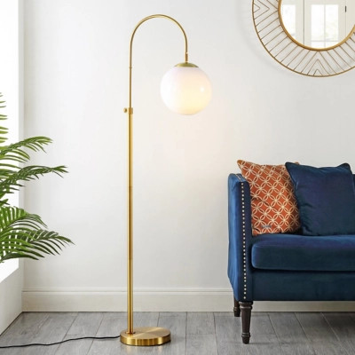 Safavieh Hamil Floor Lamp, Gold | Ashley