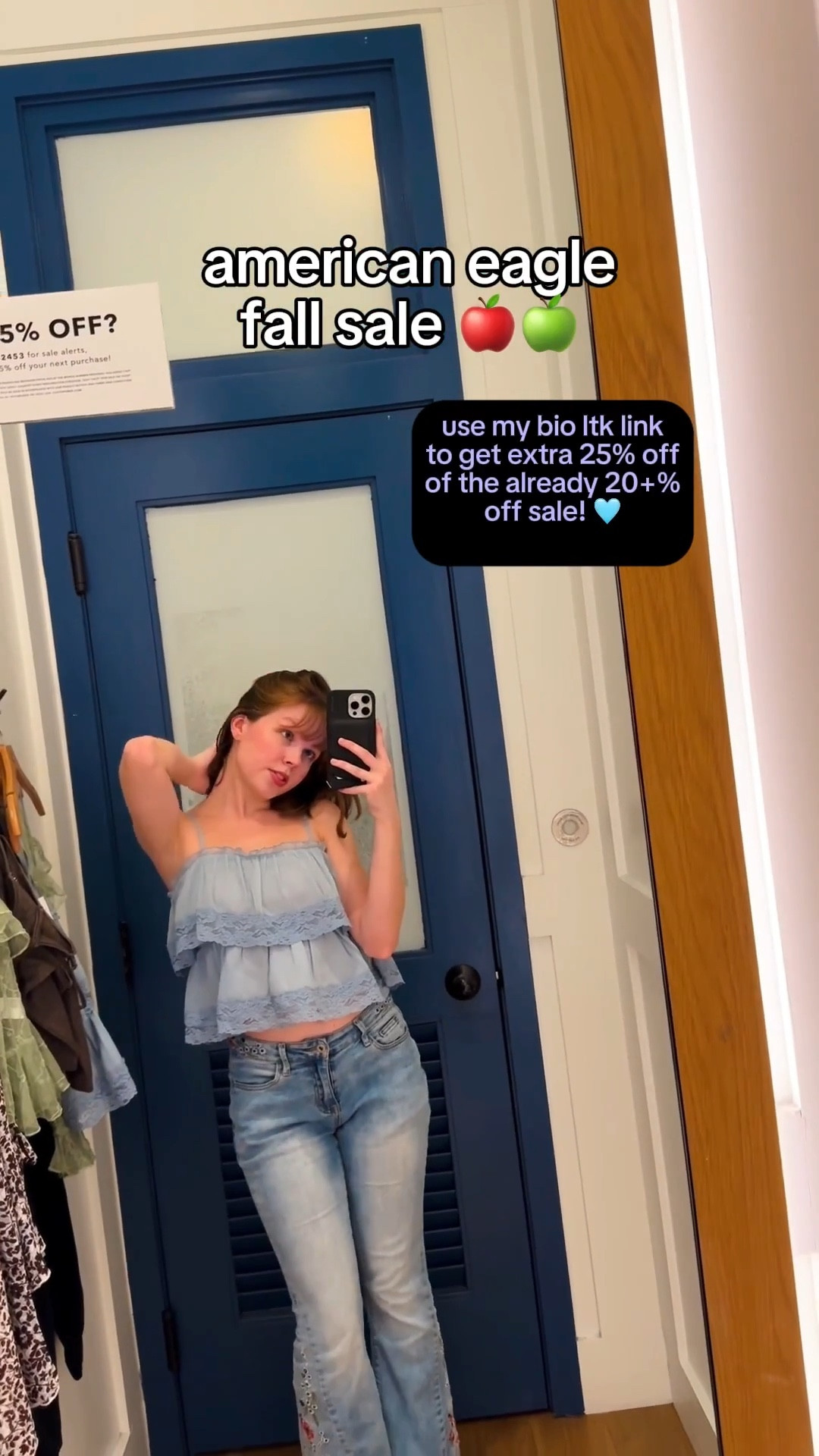 I HAVE A CODE Y’ALL! only thru my ltk link :) use code LTKFALLSALE and get an EXTRA 25% off the already 20%+ off sale at american eagle! these r just a few of my fave pieces ☕️ 

#LTKSaleAlert #LTKStyleTip #LTKFallSale