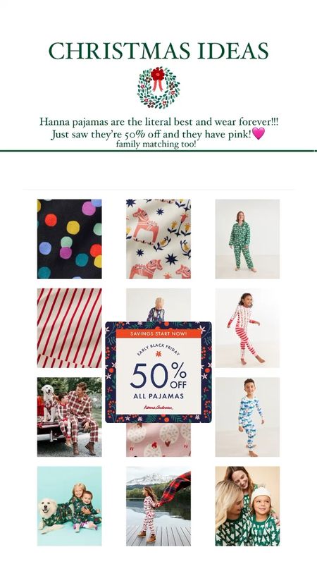 Hanna Anderson have THE BEST pajamas! Last forever and they’re 50% off right now!!

#LTKGiftGuide #LTKHoliday #LTKCyberWeek