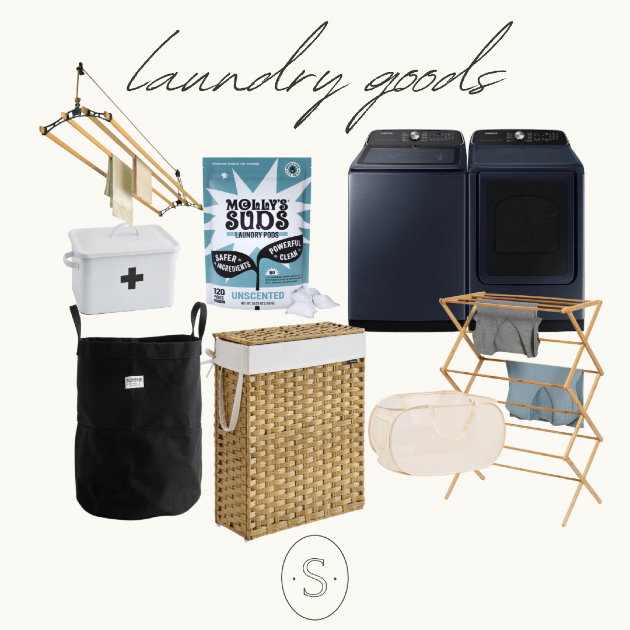 All the laundry goodies you need to simplify + beautify this part of life.
Washer, dryer, hamper, utility, storage. 

#LTKHome #LTKFamily