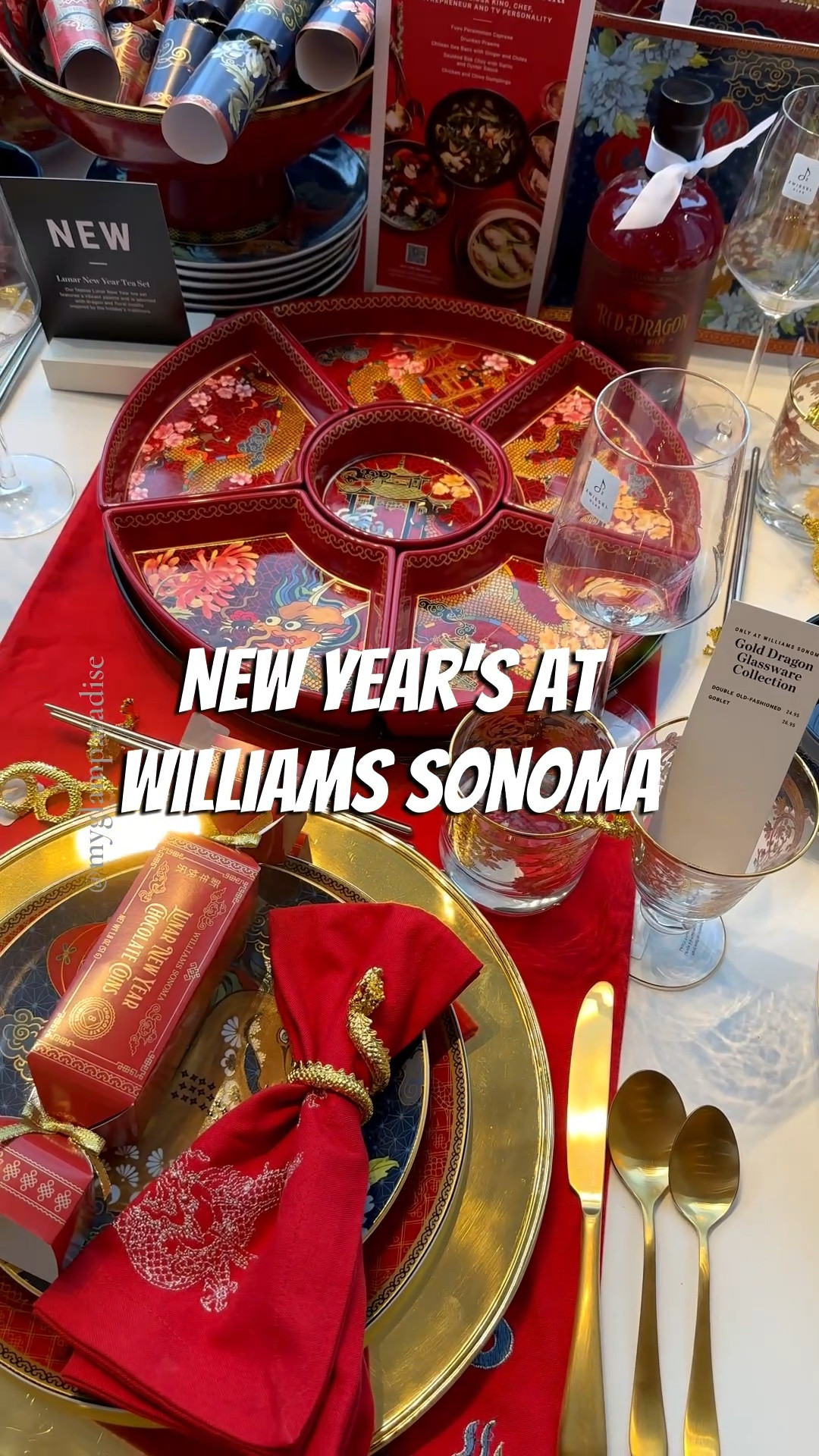 Wishing everyone a Happy New Year 2026 🎉 For the upcoming Lunar New Year 🐉 You can be celebrating with this stunning Williams Sonoma dinnerware collection. Beautiful golden pieces, intricate dragons, and the highest quality craftsmanship. A perfect way to welcome the season of joy and prosperity🤩 #happynewyear #chinesenewyear #lunarnewyear #dinnerware #tablescape #myglamparadise


#LTKFindsUnder100 #LTKSeasonal #LTKfoodie