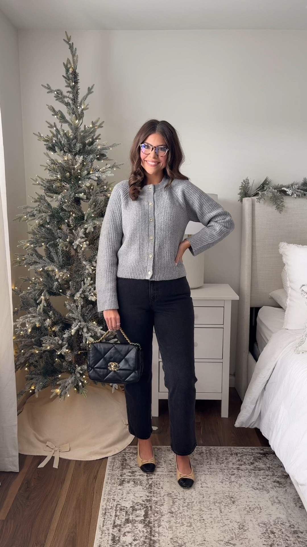 Love this chic outfit!! This gorgeous cardigan sweater is so soft & comes in a bunch of colors!! It’s such a great closet staple for winter that can be styled SO many different ways!! @abercrombie #abercrombiepartner

#LTKCyberWeek #LTKHoliday #LTKSaleAlert