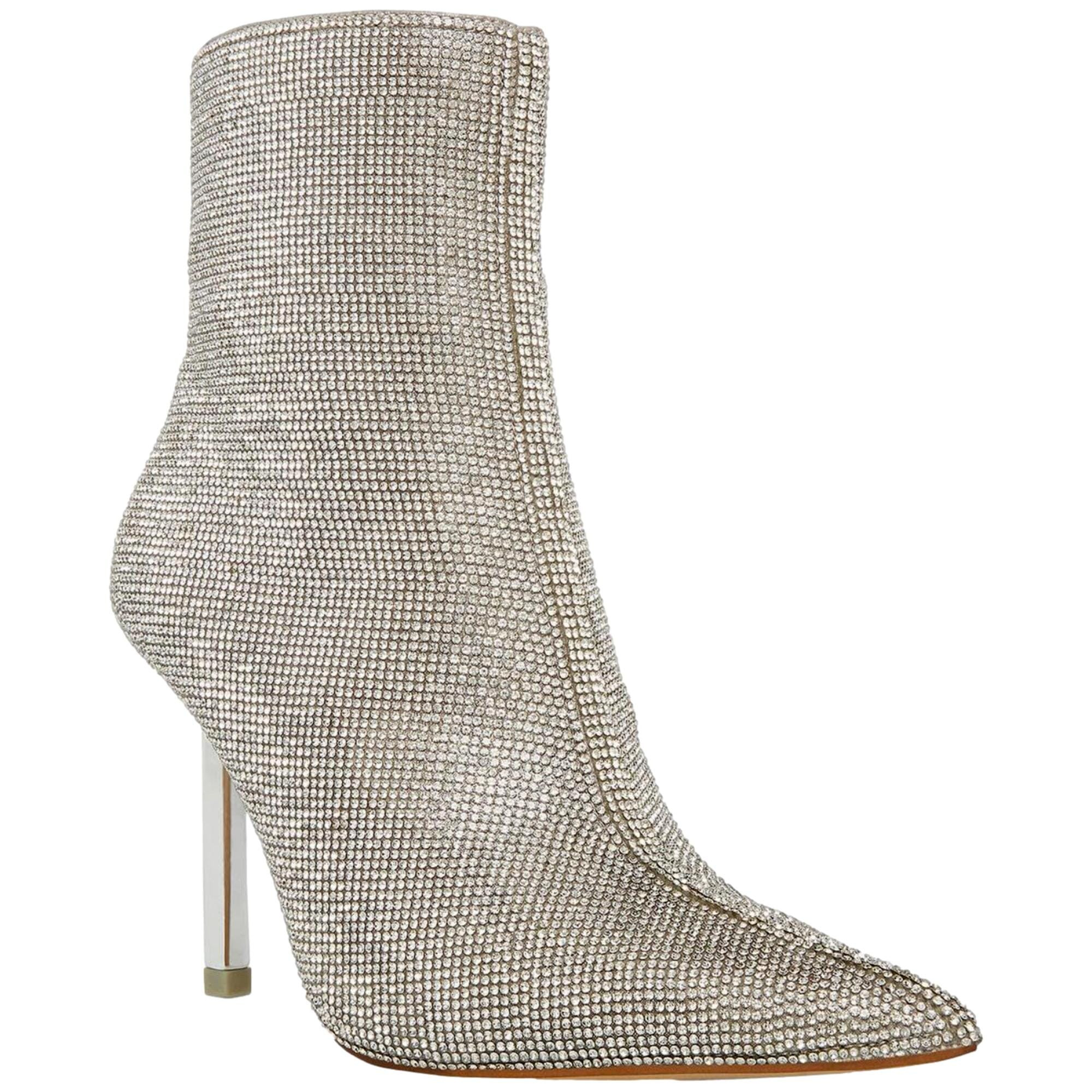 Steve Madden EIysia-R Bootie Rhinestone ELYS06S1-RHI Women's | Shop Simon