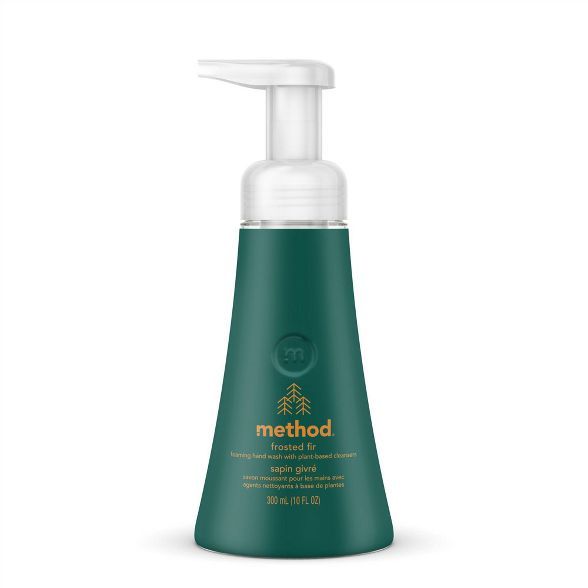 Method Holiday Foaming Hand Wash - Frosted Fir - 10 fl oz | Target