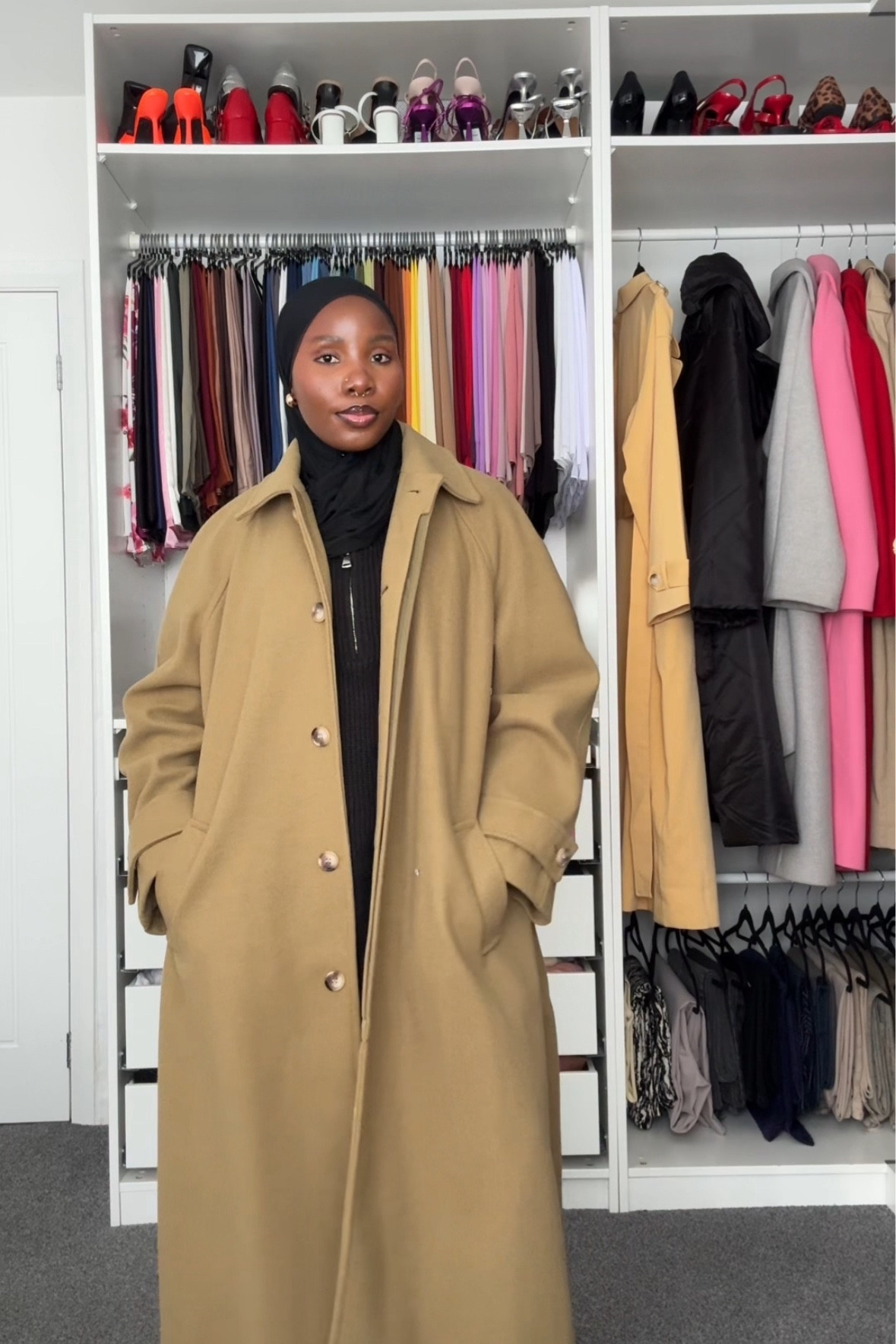 Autumn outfit, trench coat, wool coat. 

#LTKuk #LTKautumn #LTKstyletip