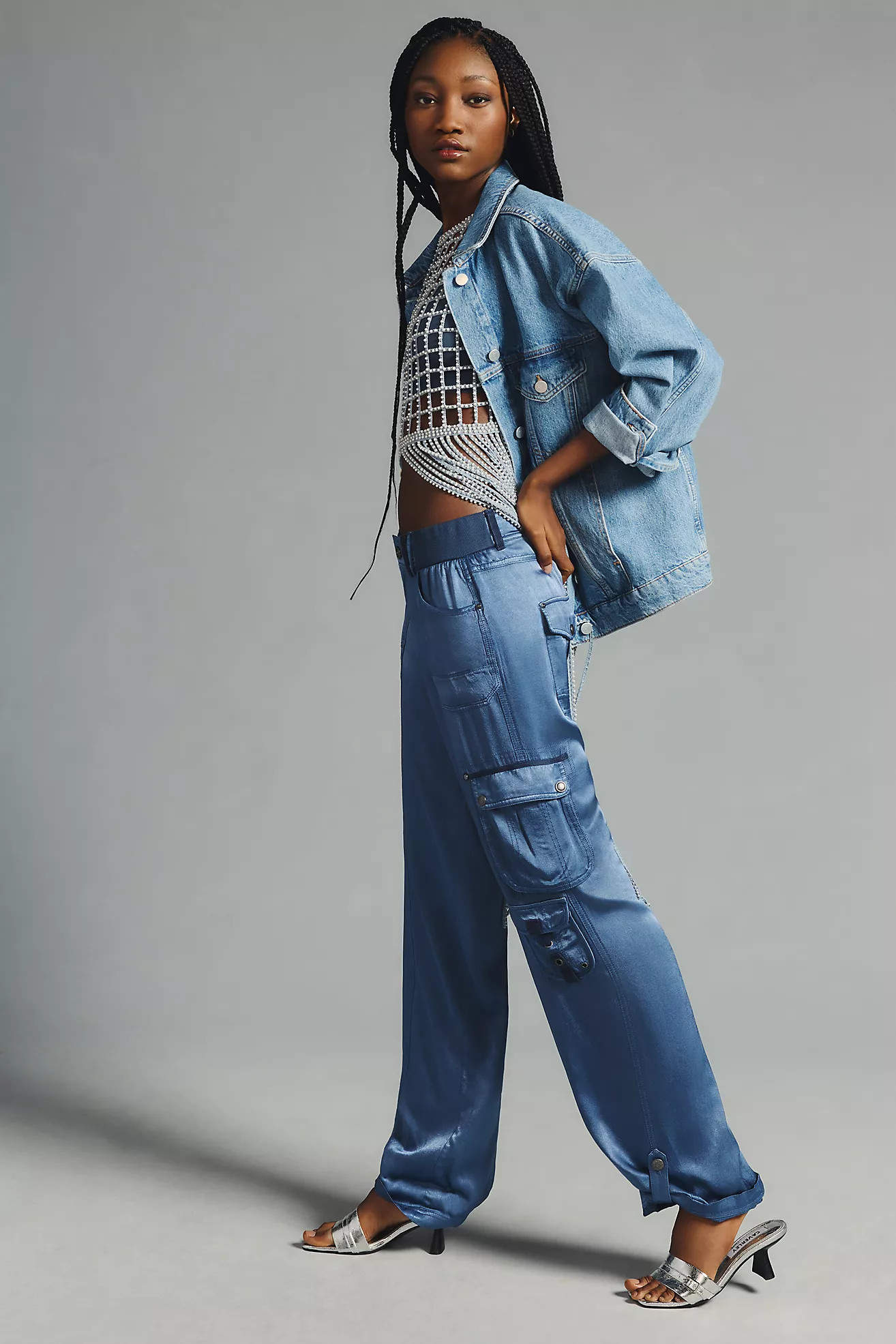 Marrakech Seyton Silky Cargo Pants | Anthropologie (US)