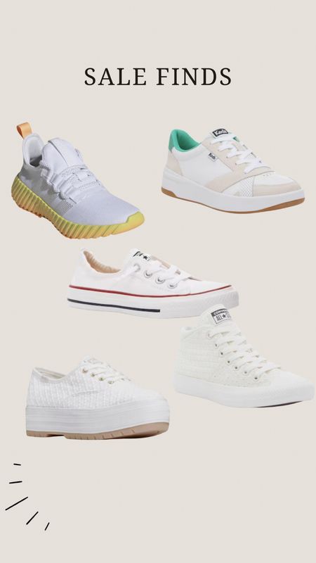 White sneakers. Deal of the day 
Sale alert 

#LTKFindsUnder50 #LTKShoeCrush #LTKSaleAlert