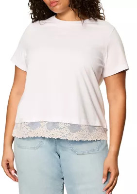 Plus Size Camisole Remix T-Shirt | Belk