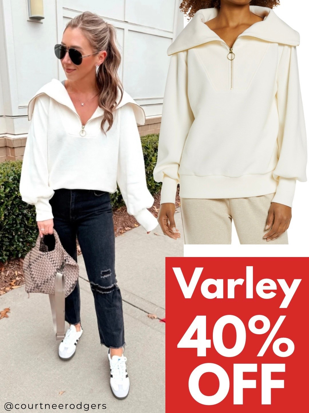 Varley Vine Half Zip 40% OFF ✨ I wear my true size small! No need to size up, runs naturally oversized!

Varley, best seller, Christmas gifts 

#LTKGiftGuide #LTKFindsUnder50 #LTKSeasonal