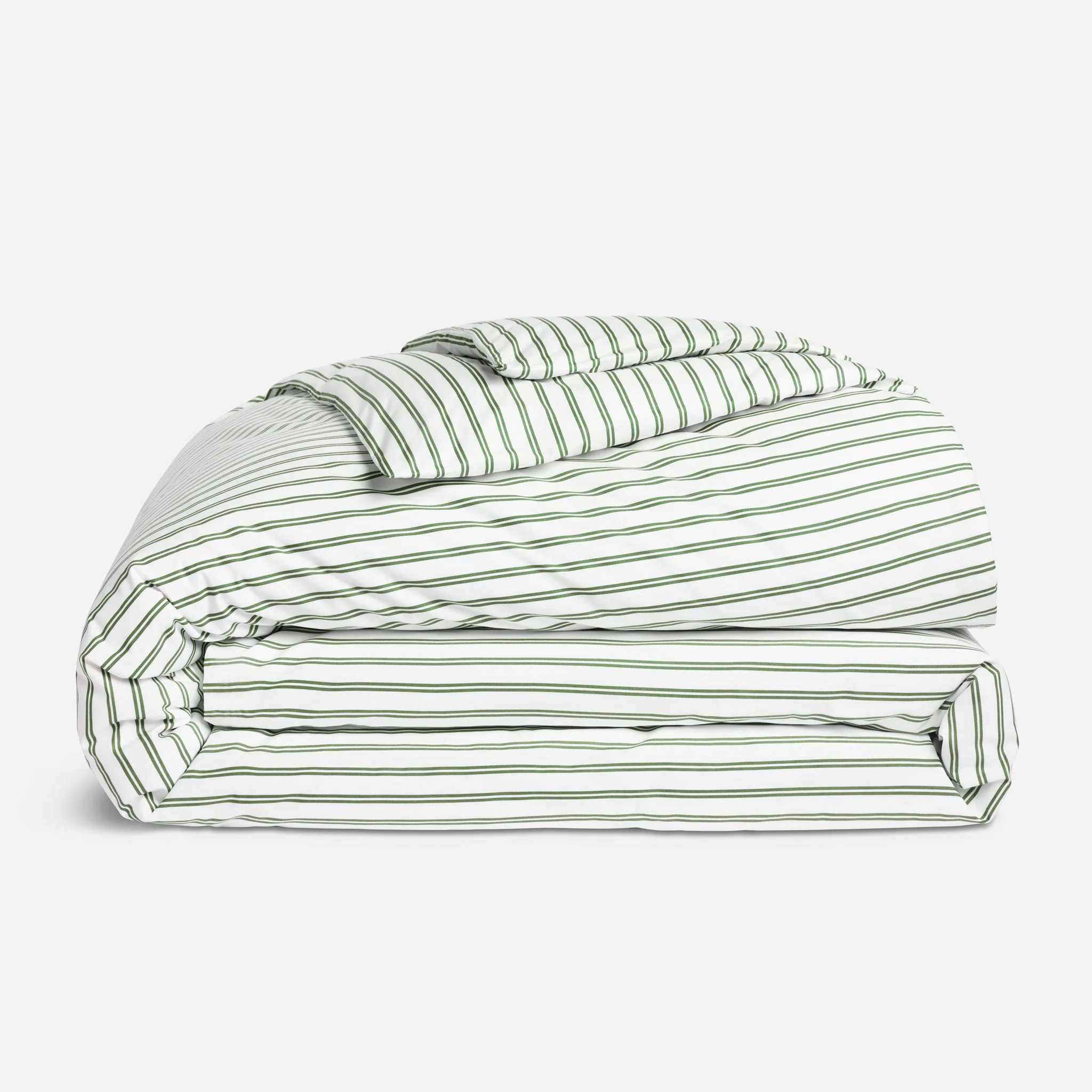 Brooklinen Luxe Sateen Duvet Cover - Fresh Moss size Full/Queen | Brooklinen