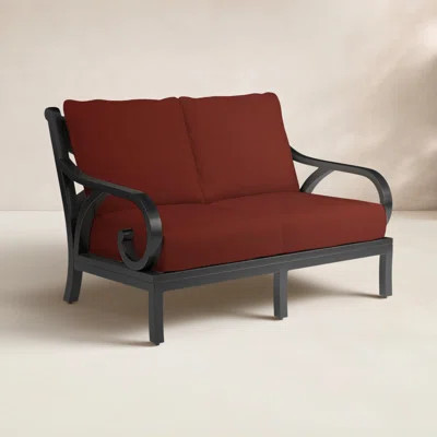 Monterey Metal Outdoor Loveseat with Cushion | Wayfair North America