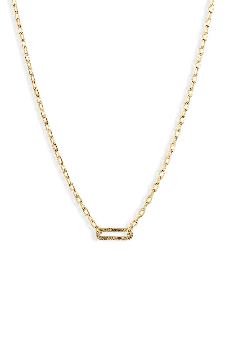 Parker Link Charm Necklace | Nordstrom