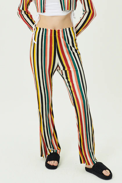 Nadua Striped Plisse Pants | Storets (Global)