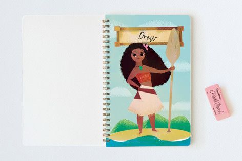 Moana the Voyager Notebooks | Minted