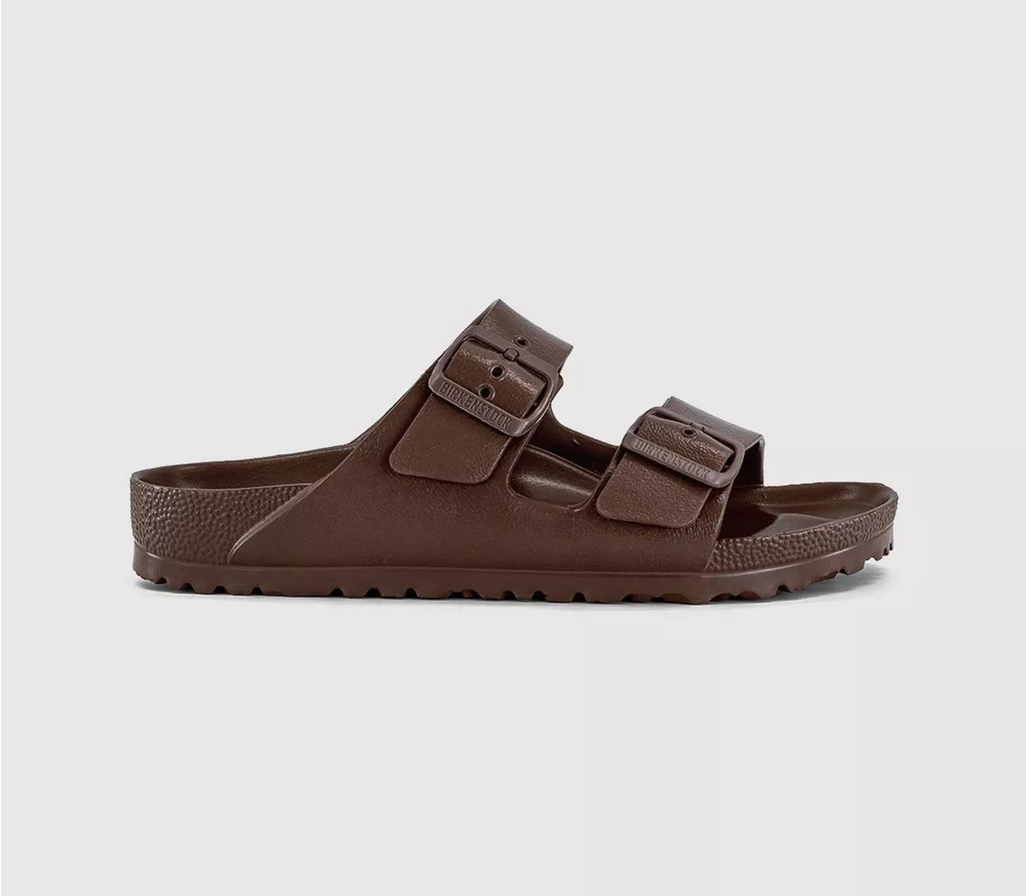 BIRKENSTOCK Arizona Two Strap Sandals Roast Eva - Women’s Sandals | Office Shoes (UK)