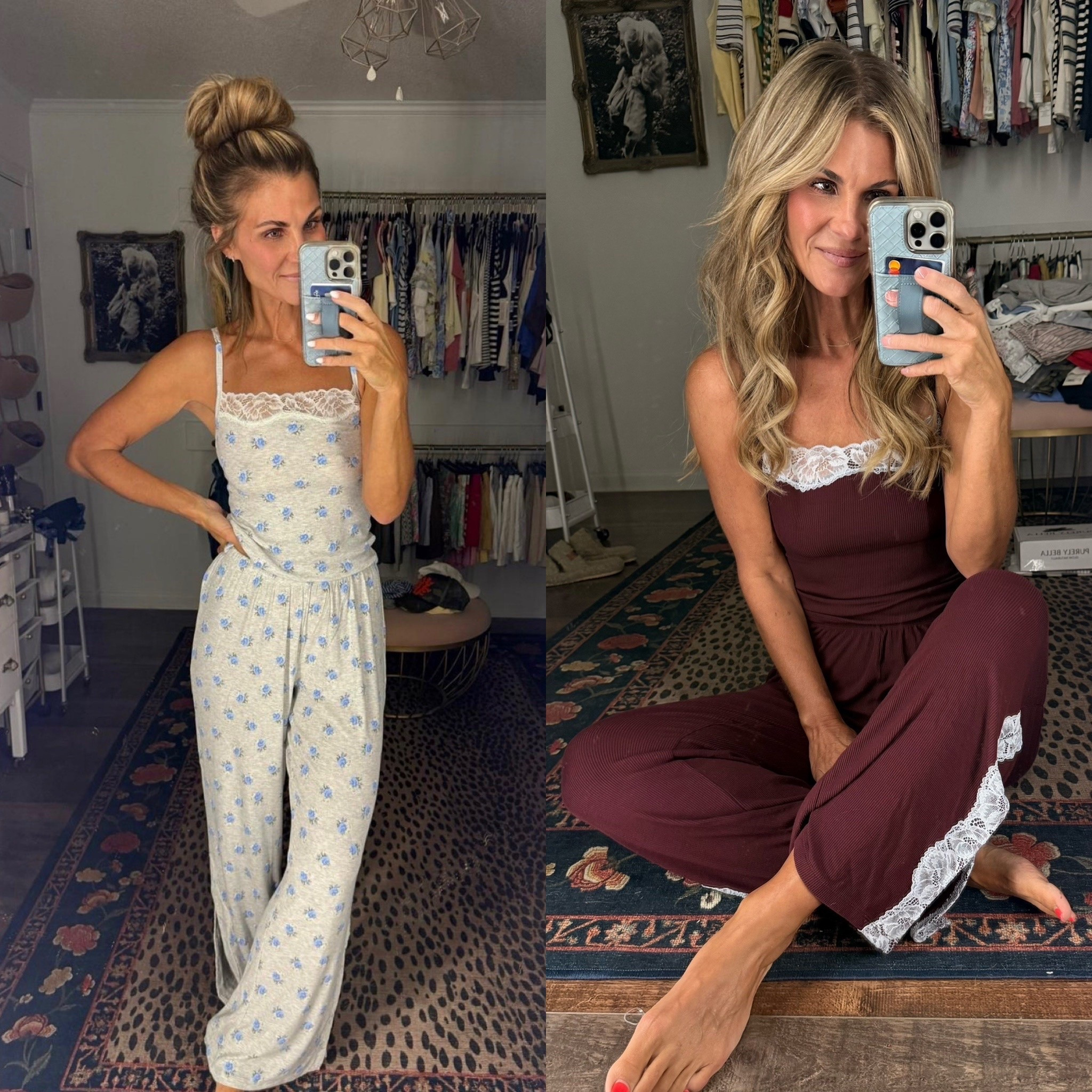 My favorite PJ’s at the moment from Aerie! Im in an XS in top and bottoms.

#LTKdayinmylife #LTKHome #LTKOver40