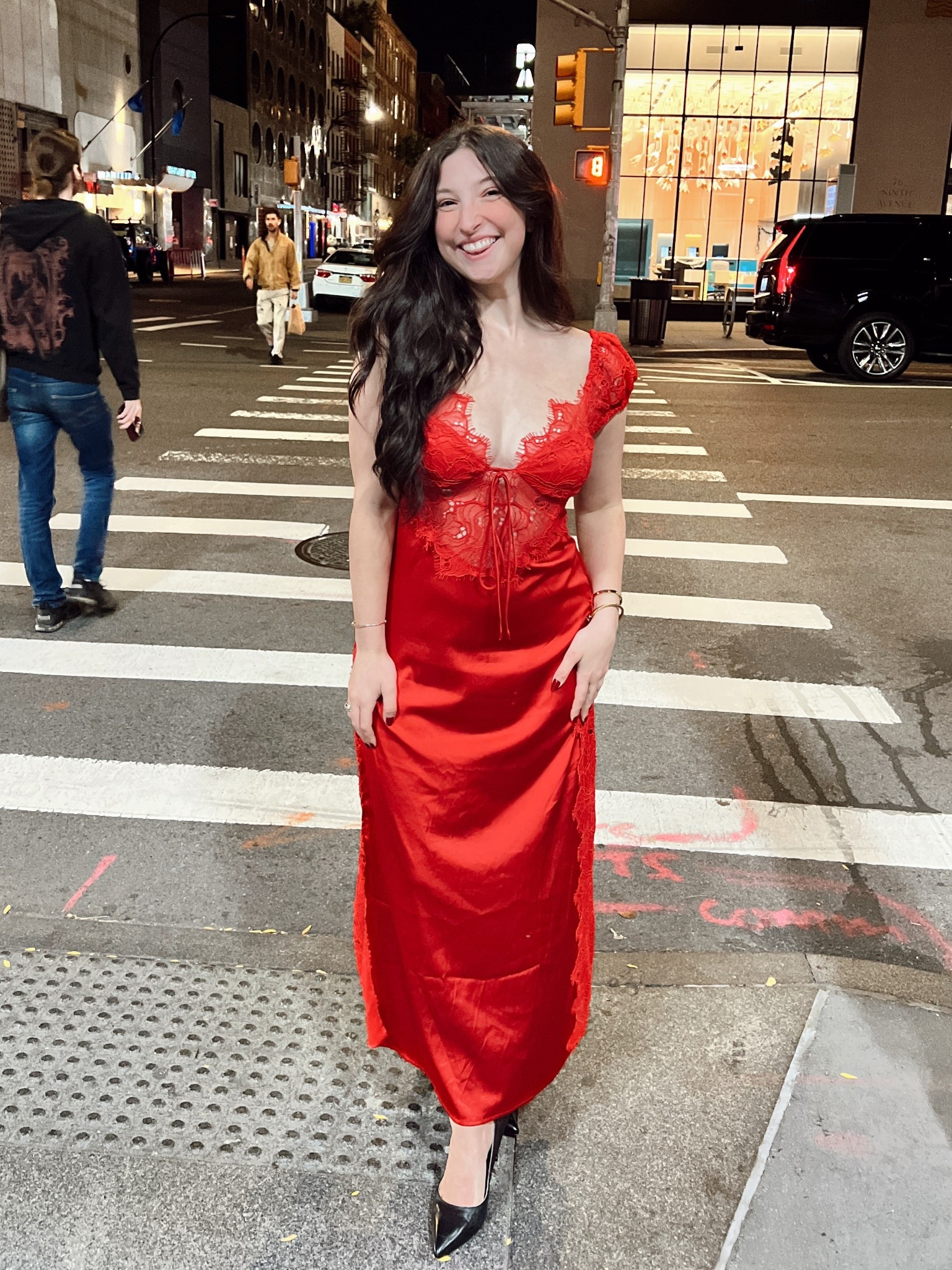 One of my all time favorite dresses ❤️

Red dress, lace dress, long dress, midsize fashion insoo 

#LTKU #LTKMidsize