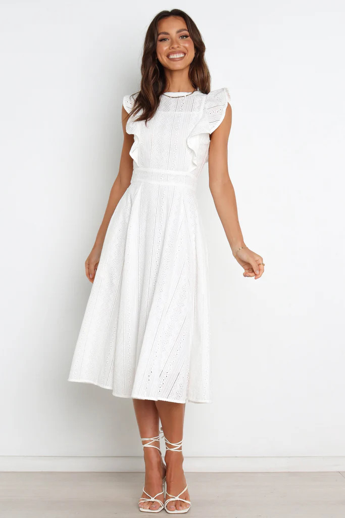 Marlee Dress - White | Petal & Pup (AU)