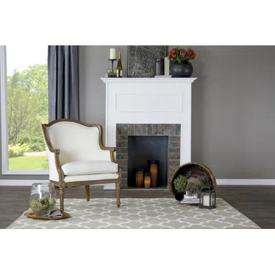 Rosalind Wheeler Dowlen Studio Charlemagne Traditional French Arm Chair | Wayfair North America