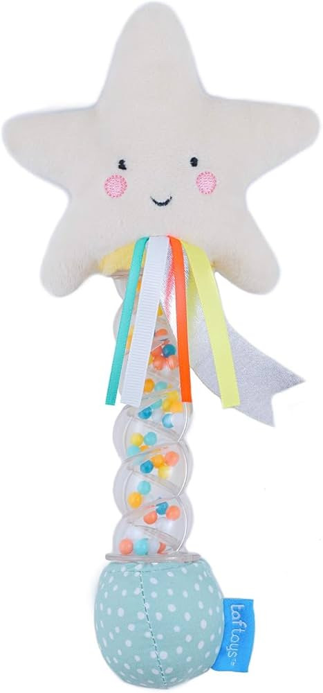 Taf Toys Star Rainstick Rattle, Musical Shake & Rattle Rainmaker Toy, Musical Instrument for Babi... | Amazon (US)