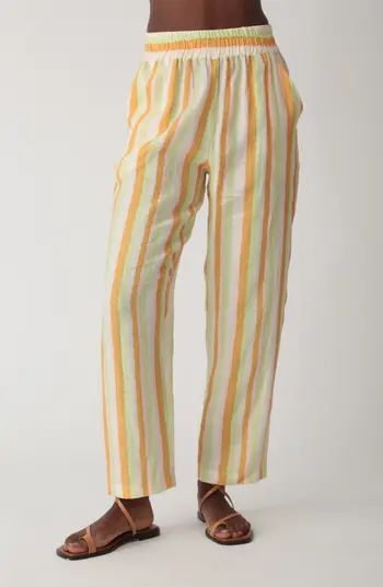 Electric & Rose Weekend Stripe Linen Pants | Nordstrom | Nordstrom