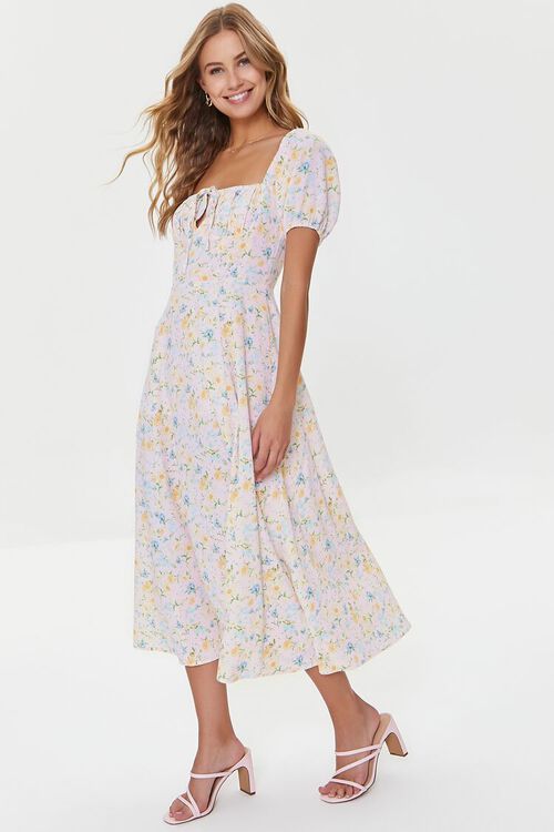 Floral Print Midi Dress | Forever 21 | Forever 21 (US)