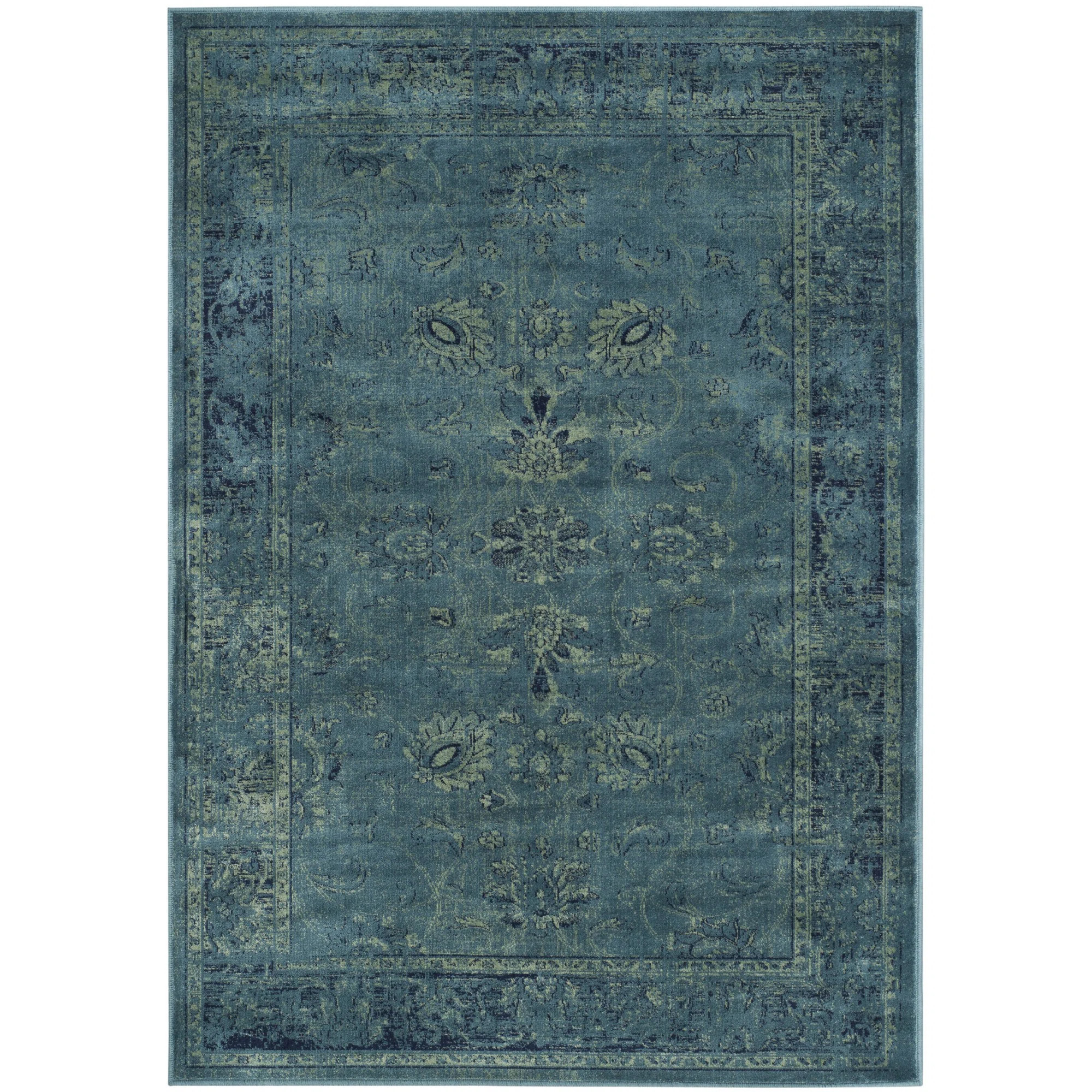 Vintage Viscose Pile Oriental Rug | Wayfair North America
