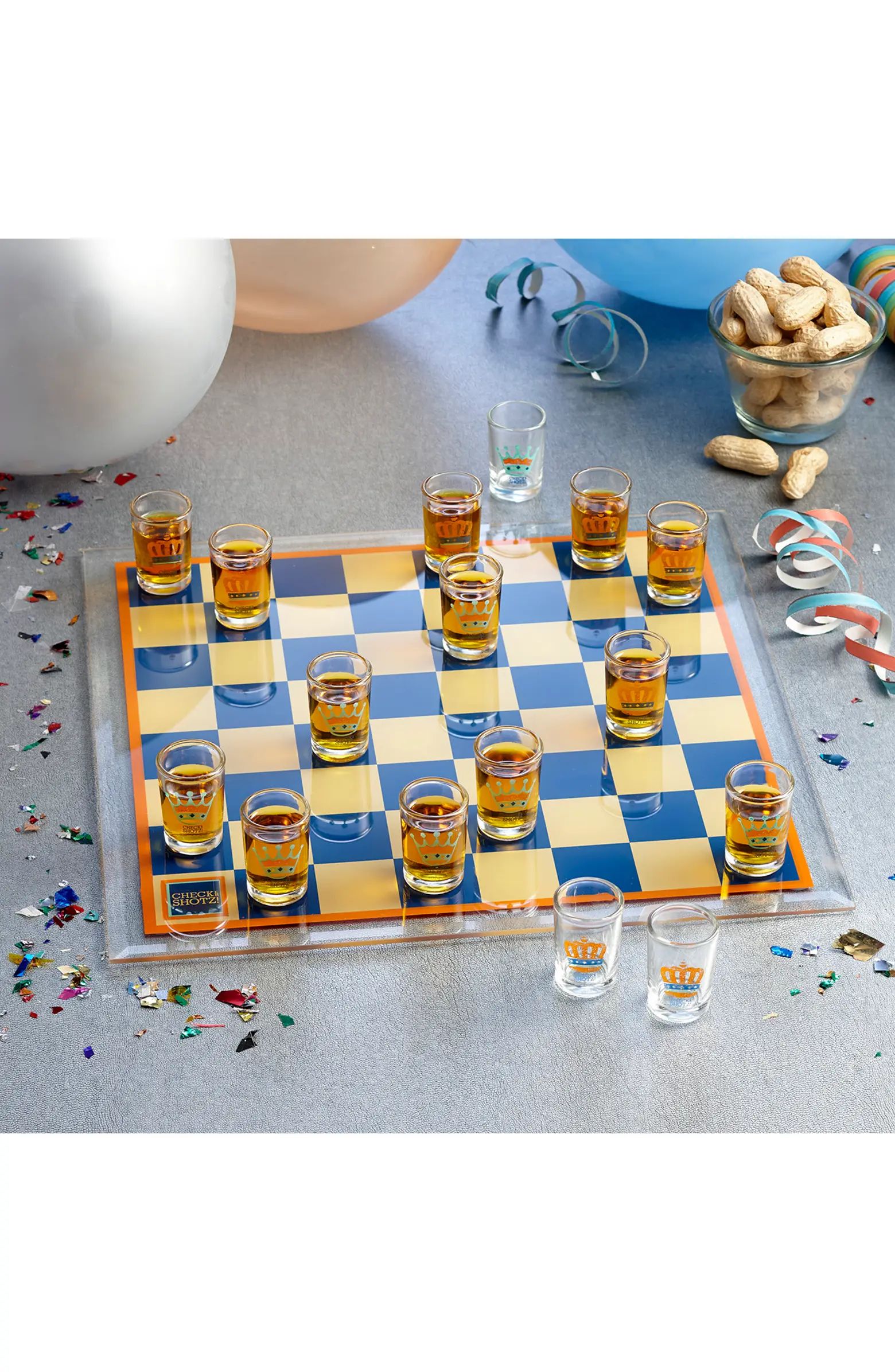 JAY IMPORTS Checkers Shot Glass Board Game | Nordstromrack | Nordstrom Rack