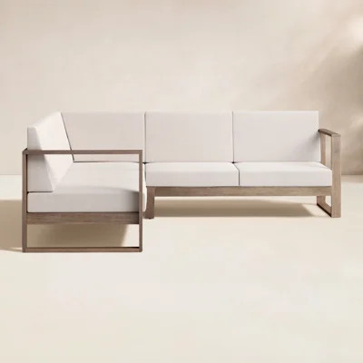 Cove 90" Eucalyptus Patio Sectional | Joss & Main