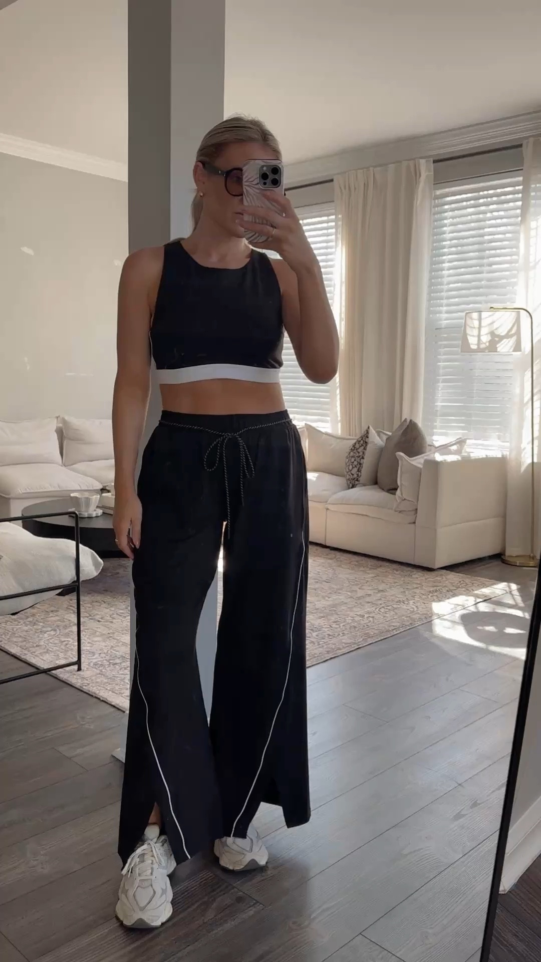 Track pants again! I will wear these nonstop. Wearing a medium short in this color

#LTKActive #LTKspringtrends #LTKSeasonal