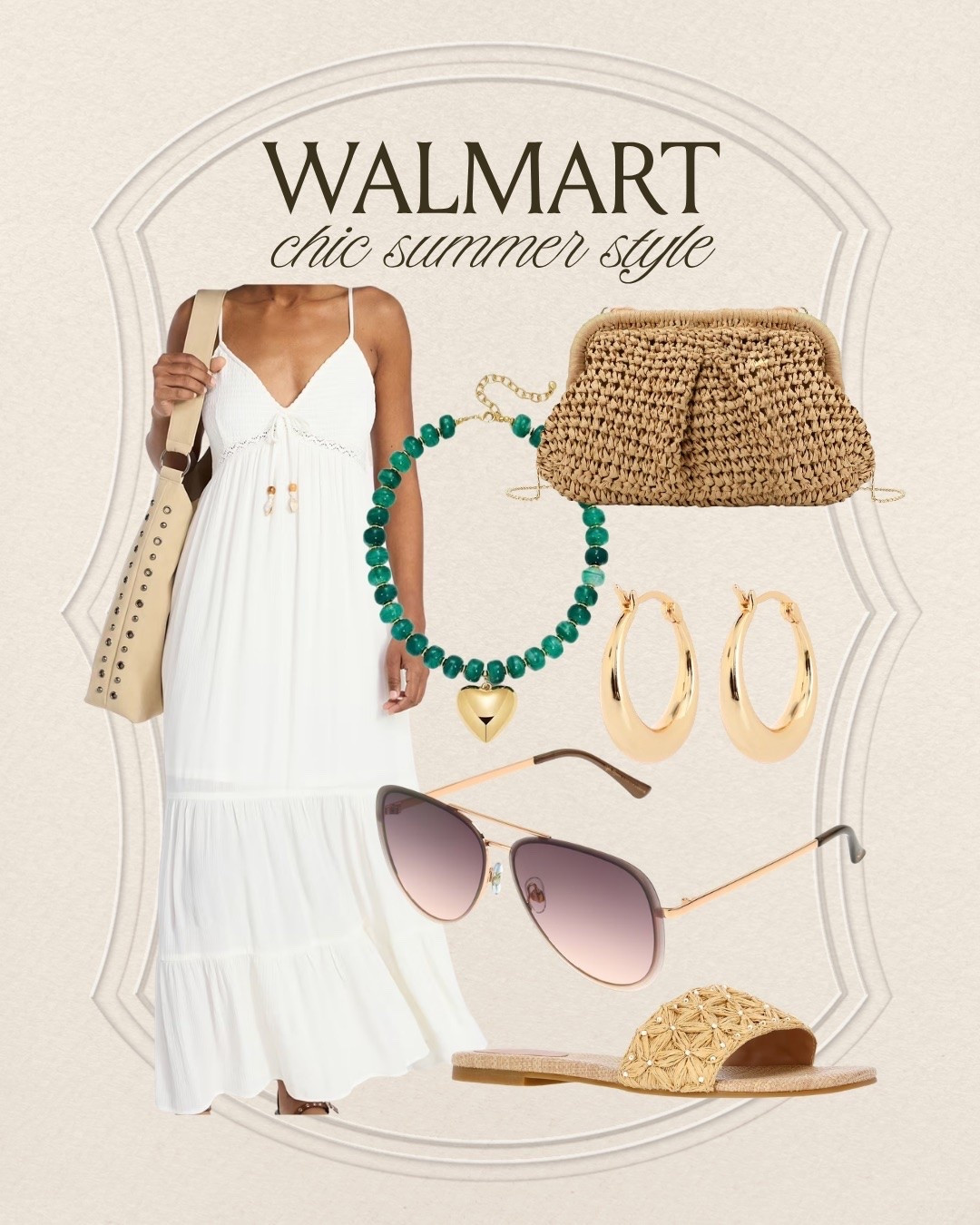The perfect summer OOTD, all from Walmart!

#LTKootd #LTKgrwm #LTKSeasonal