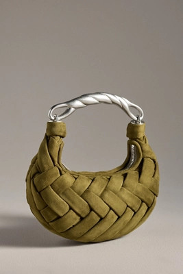 JW PEI Orla Woven Faux-Suede Handbag | Anthropologie (US)