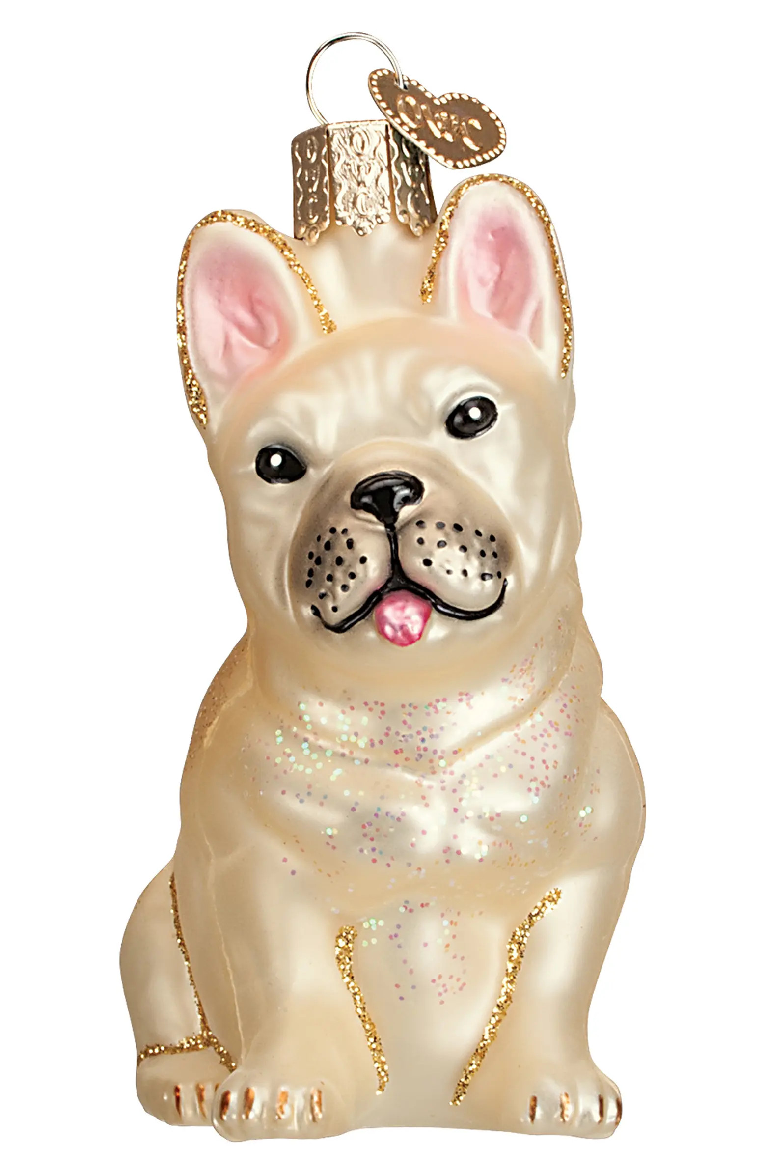 French Bulldog Glass Ornament | Nordstrom