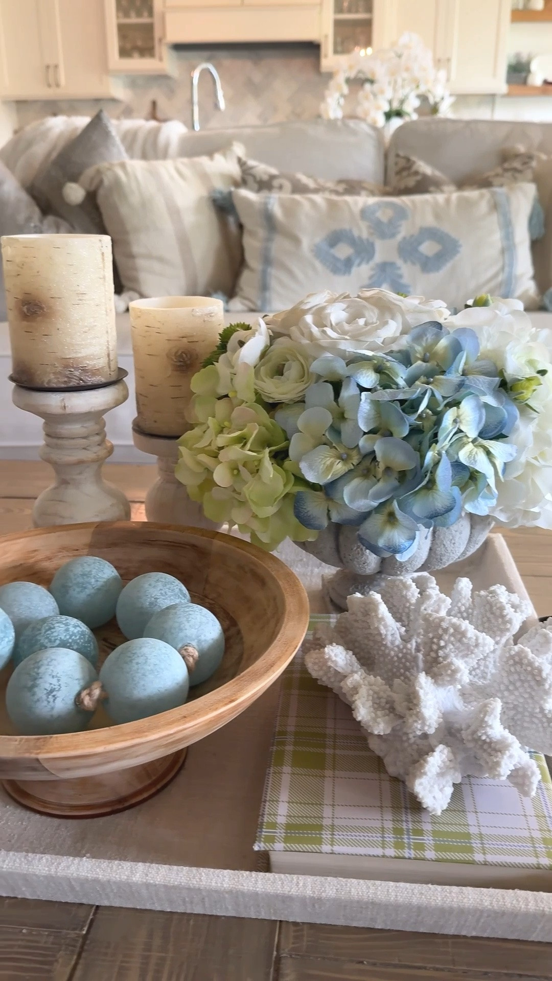 Here’s my summer home coffee table. I love when my home reflects the seasons and summer coastal has become my favorite. I think the soft blues and greens provide a calming and welcoming atmosphere and gives me a sense of peace. 

I’ve collect and crafted this over time but if you want to create something similar (and probably better), all the elements are linked below. 

#summerhomedecor #coastalhome #interiordecor #blueandgreendecor #amazonhome

#LTKSeasonal #LTKHome