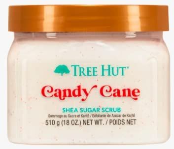 Tree Hut Holiday Candy Cane Shea Sugar Scrub, 18 oz (SET OF 2) | Amazon (US)
