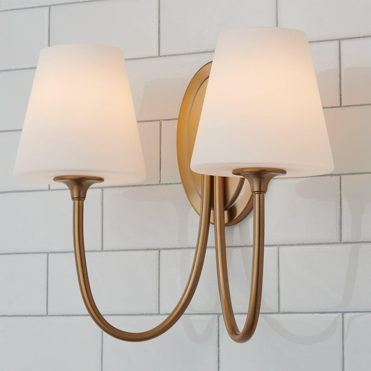 Eleanor Bath Sconce - 2 Light | Shades of Light