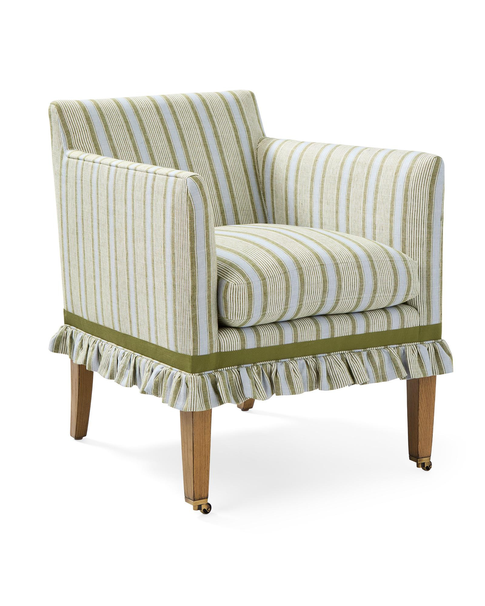 Marylebone Chair with Grosgrain Ribbon | Serena and Lily