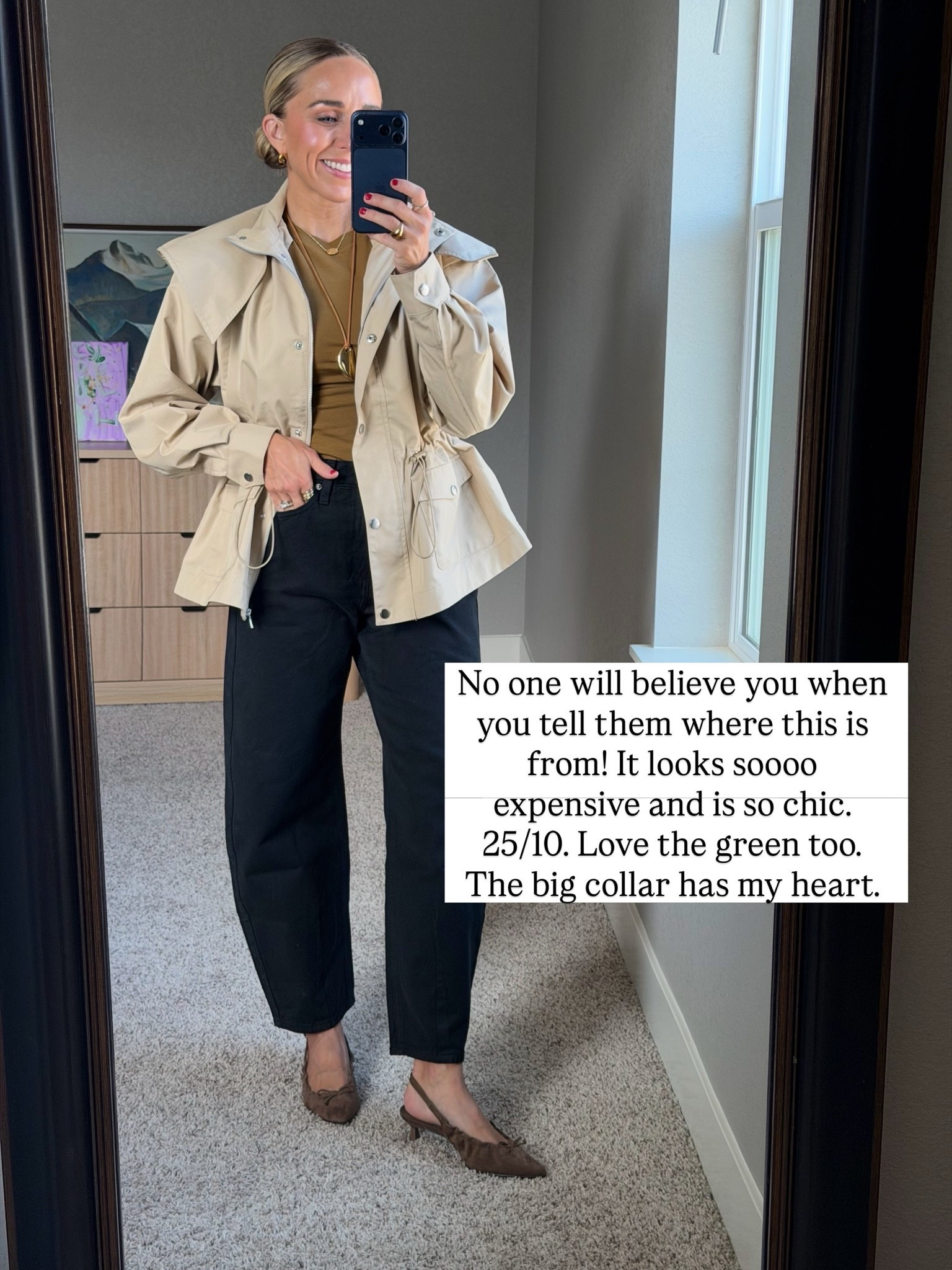 This jacket looks so expensive but it’s such a great price! 

I am a size small top and 2 or 26 bottoms.

#LTKgrwm #LTKmomlife #LTKootd