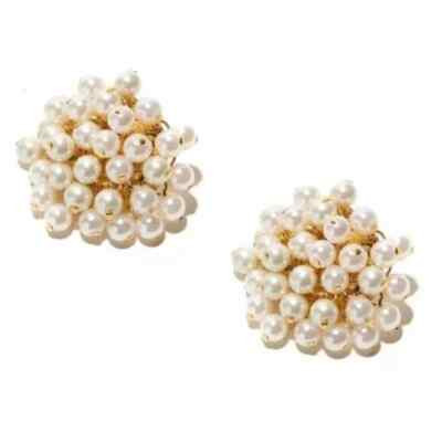 LELE SADOUGHI Pearl Cluster Earrings. Retail $225  | eBay | eBay US