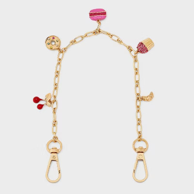 Pastry Charm Accessory Wristlet/Phone Strap - A New Day™ Gold/Pink | Target