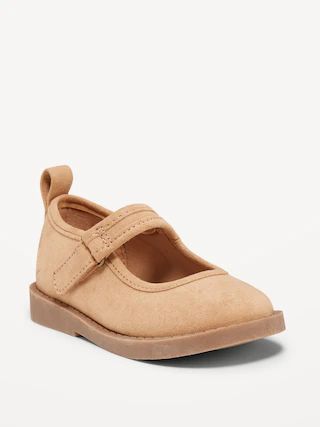 Faux-Suede Mary-Jane Shoes for Toddler Girls | Old Navy (US)