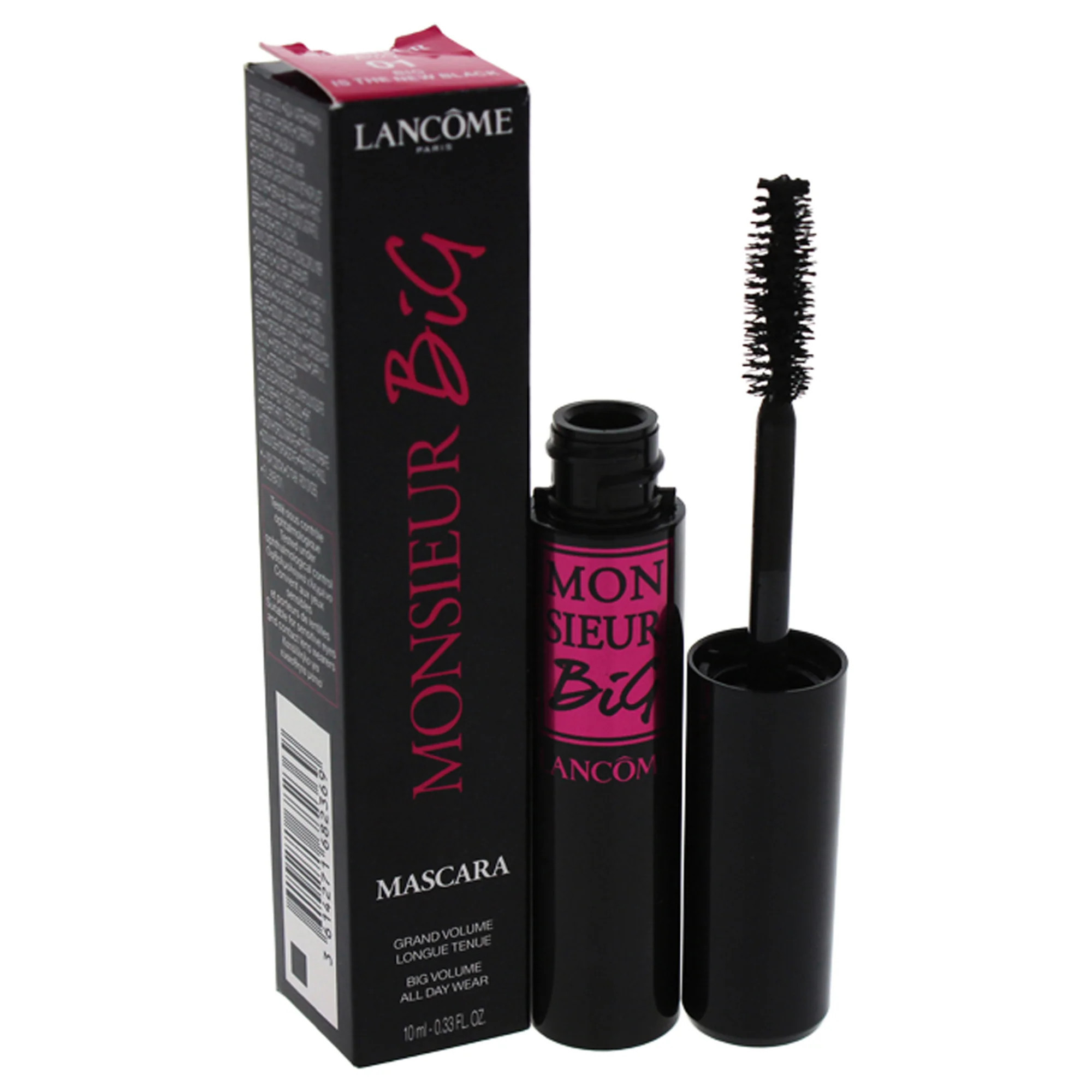Monsieur Big Mascara - 01 Big Is The New Black by Lancome for Women - 0.33 oz Mascara | Shop Simon