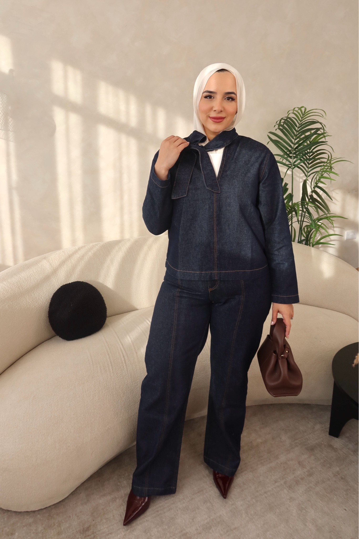 Double denim outfit style 🎀👖

#LTKmidsize #LTKluxury #LTKmodest