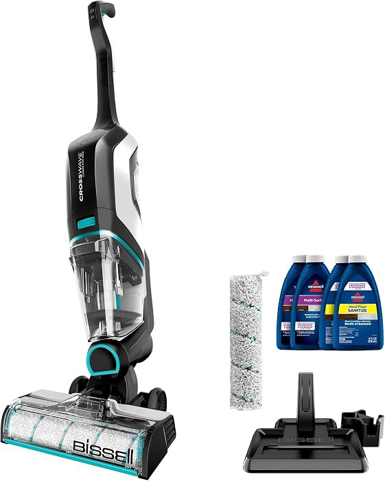 Bissell CrossWave Cordless Max Vacuum Mop All in One Wet and Dry Vac Combo Hard Floor Cleaner and... | Amazon (US)
