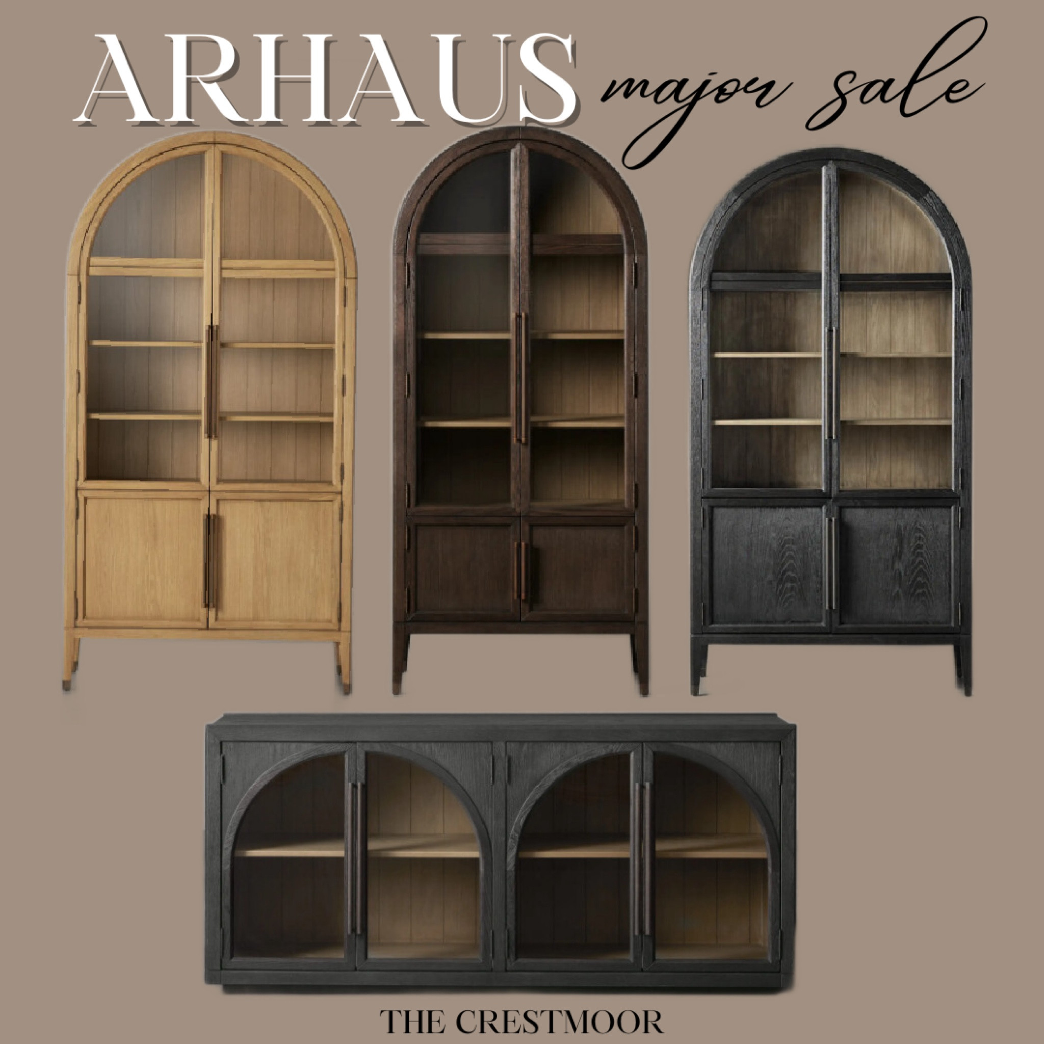 MAJOR SALE on the best selling Hattie Cabinets at ARHAUS. Best prices I've ever seen!



#LTKstyletip #LTKsalealert #LTKhome