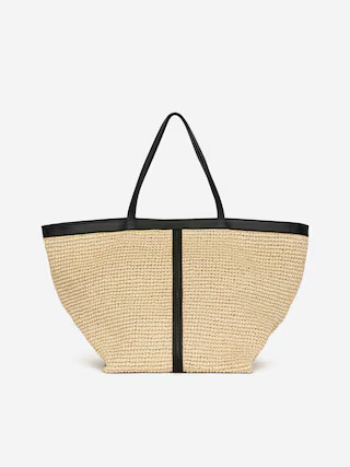 Straw Tote – Beige – Women – ARKET GB | Arket UK