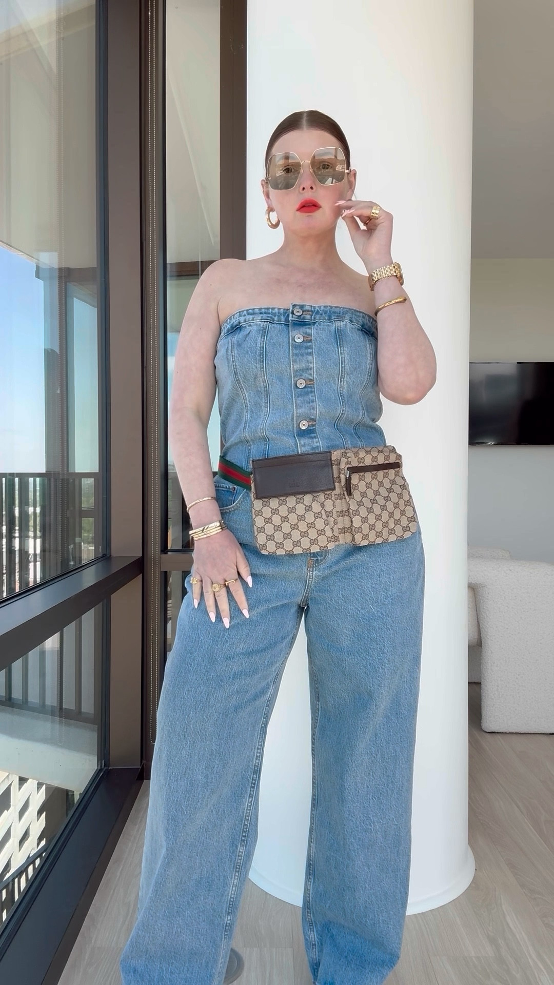 This Abercrombie Denim jumpsuit runs tts, this is a size up and way too big. Def get your true size!

It’s really stretchy!



#LTKPetite #LTKSeasonal #LTKWatchNow