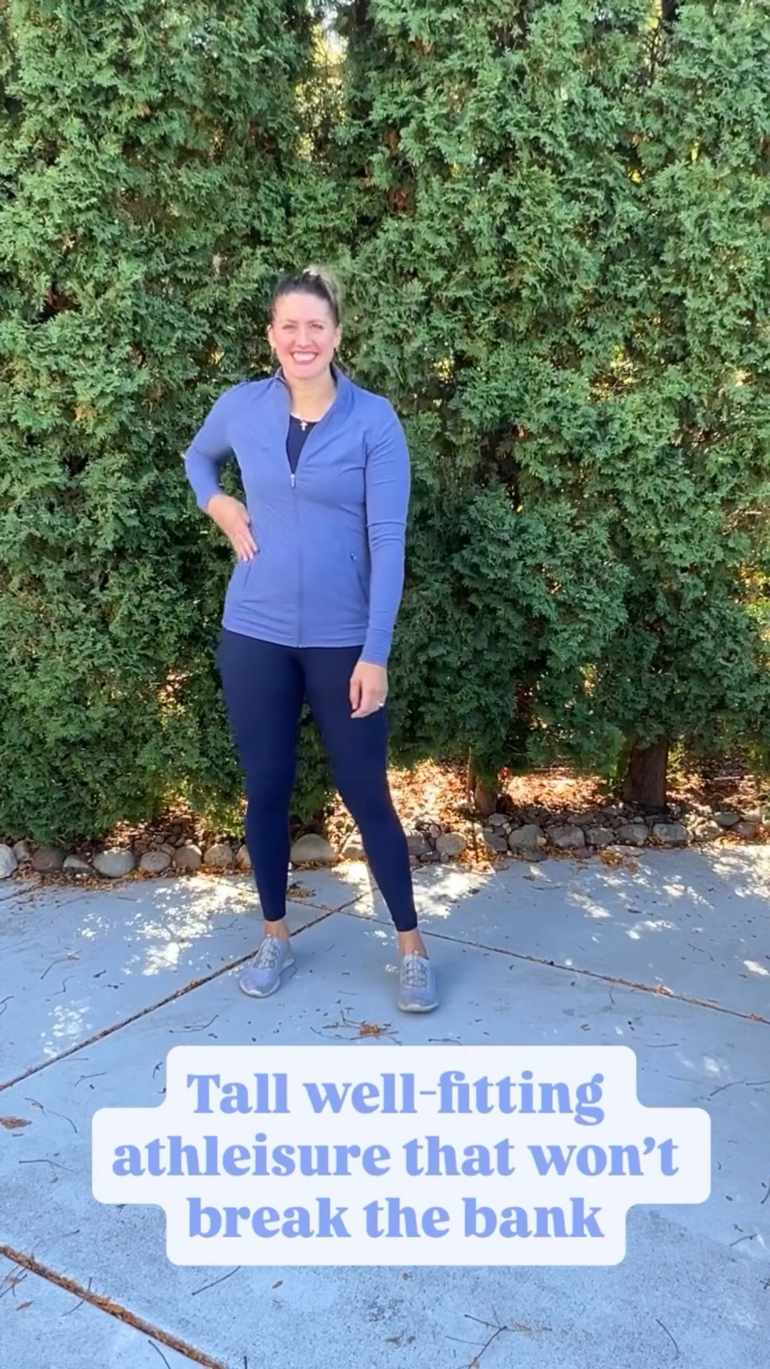 The most well fitting zip up athleisure jacket I’ve ever owned as someone 6’4! Leggings are up to 31” and under $25 and shoes are extended sizes as well!

#LTKFindsUnder100 #LTKTall #LTKMidsize