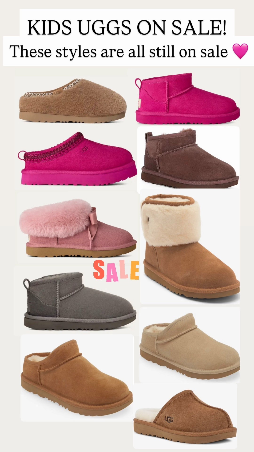 KIDS UGGS ON SALE 🩷💜

#LTKKids #LTKSaleAlert