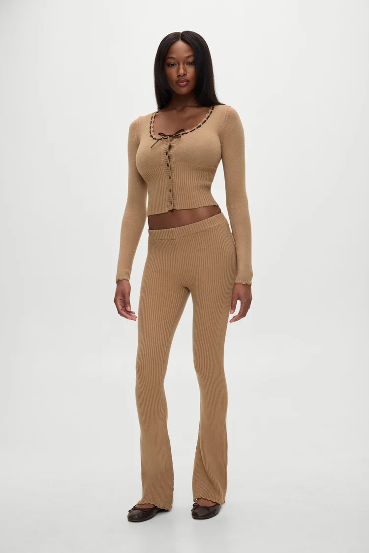 x BELLA HADID Texas Knit Pants | Frankies Bikinis